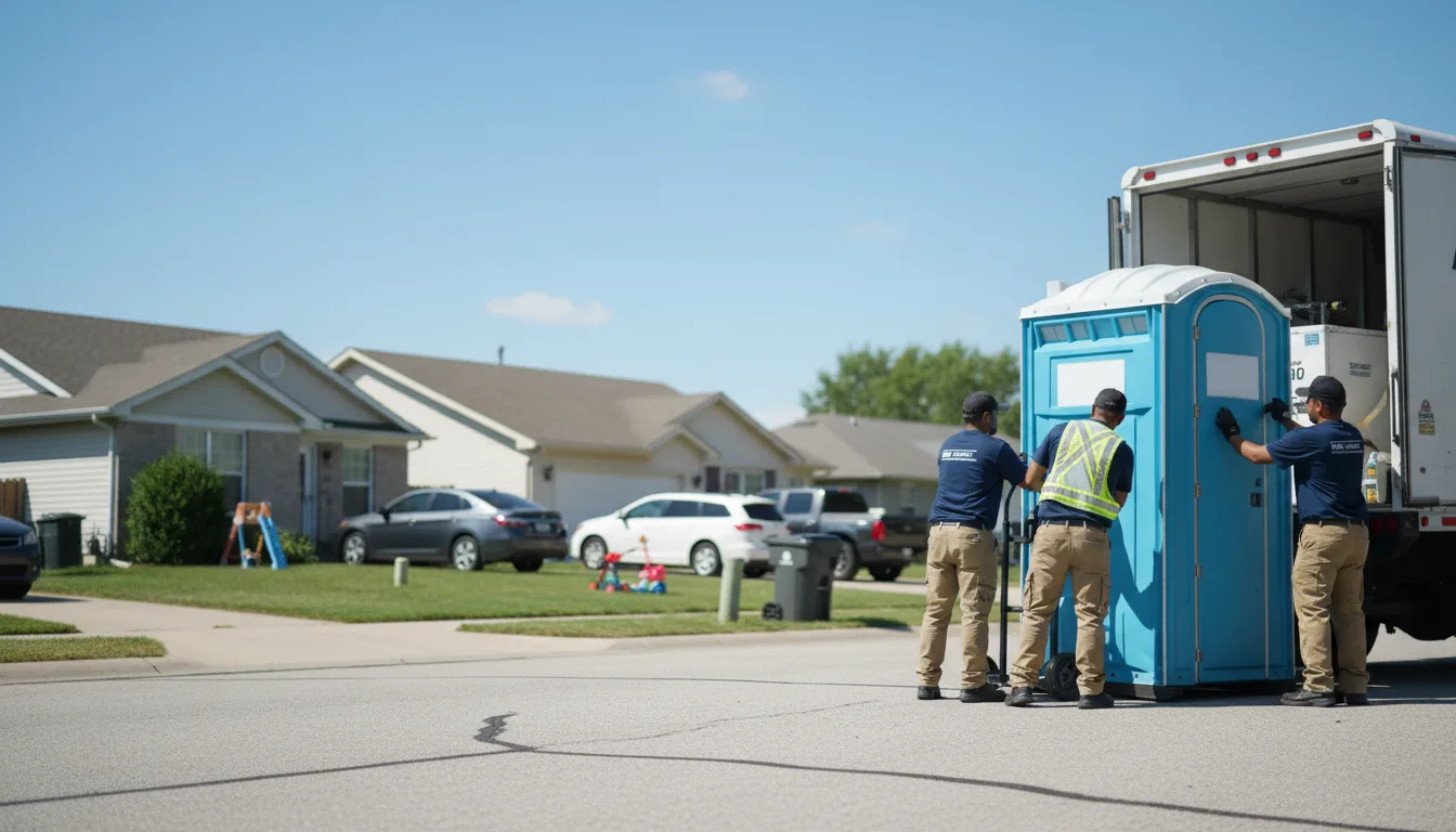 Standard Porta Potty Rentals in Hubbard, OH near me